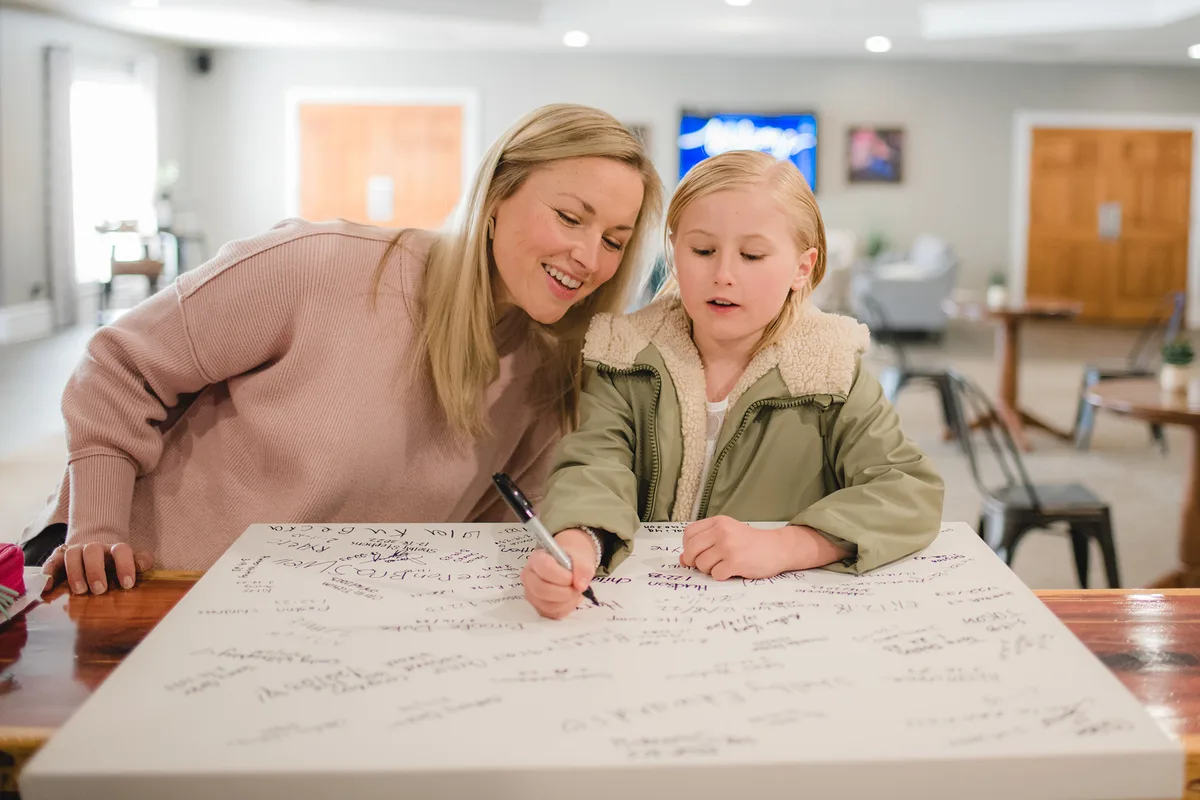 Church members at a community event — church insurance covering every ministry activity