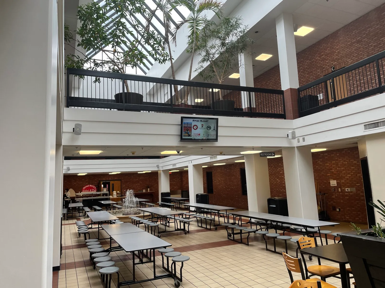 Community Bible Church cafeteria — MinistrySure insures Georgia Christian schools