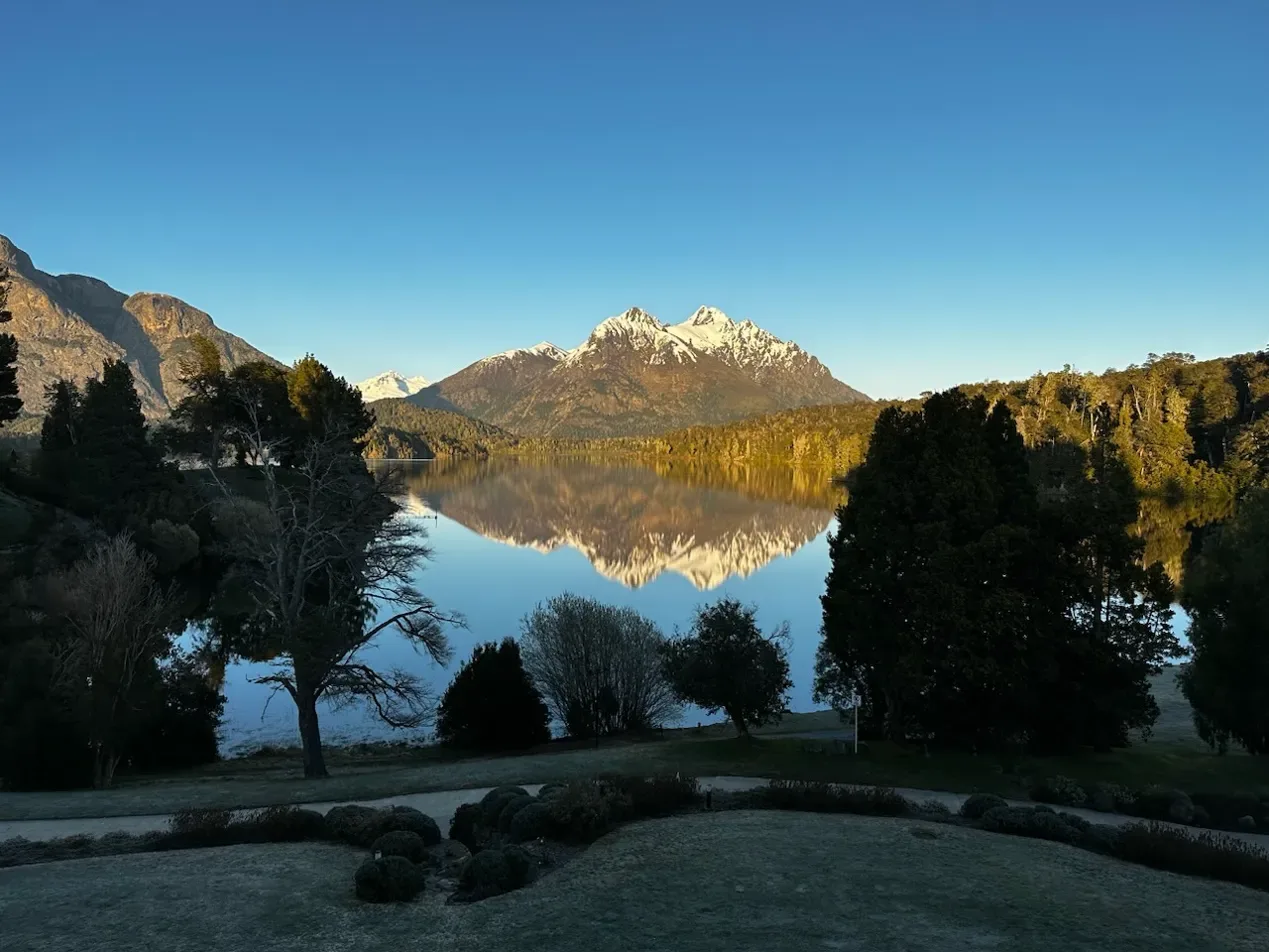Mountain lake in Patagonia — mission trip travel insurance for churches and ministries