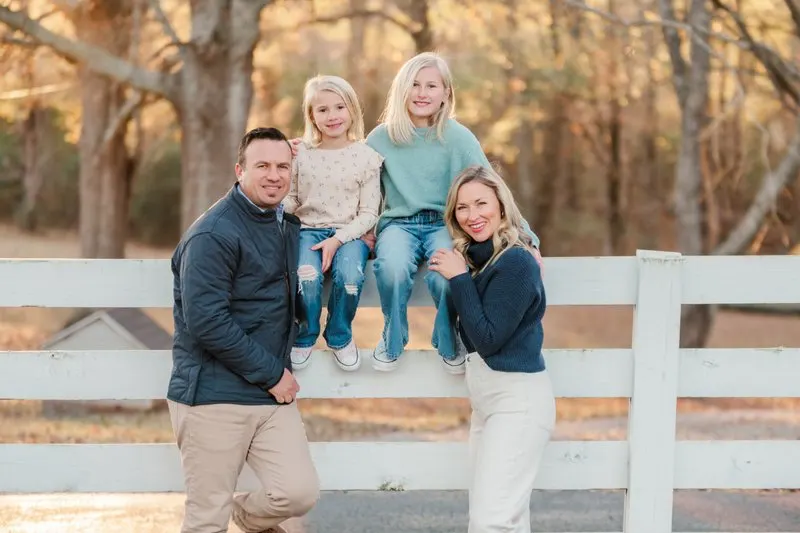 Matthew Campbell and family