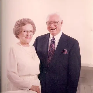 William McBroom, founder, with his wife Ethel