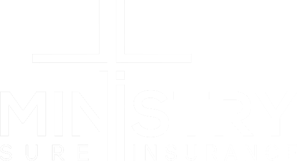 Ministry Sure Insurance Logo White
