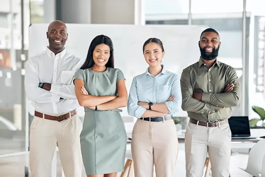 business team group shot