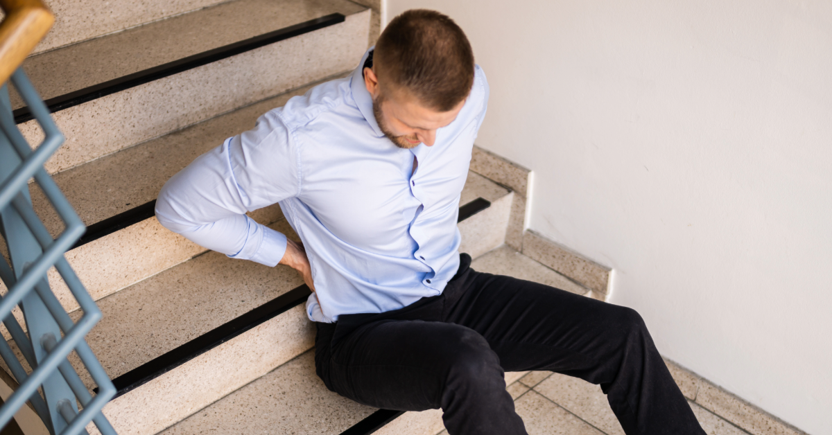 slip and fall incident at a church